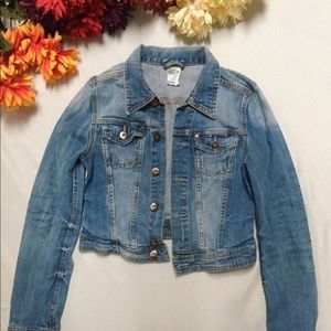 Cropped Jean Jacket